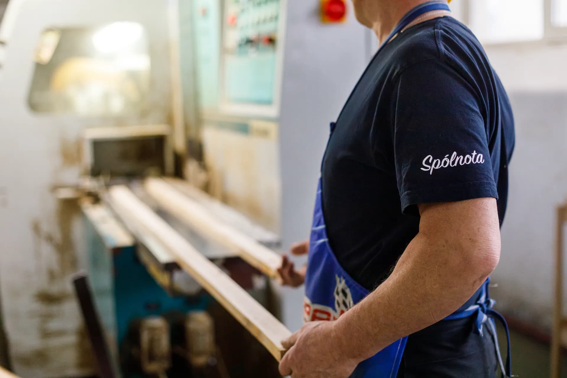 Custom wooden furniture creation in our workshop